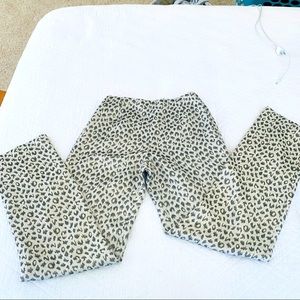 Luxury Isaac Mizrahi Couture Dressy Leopard Pants - Size 2